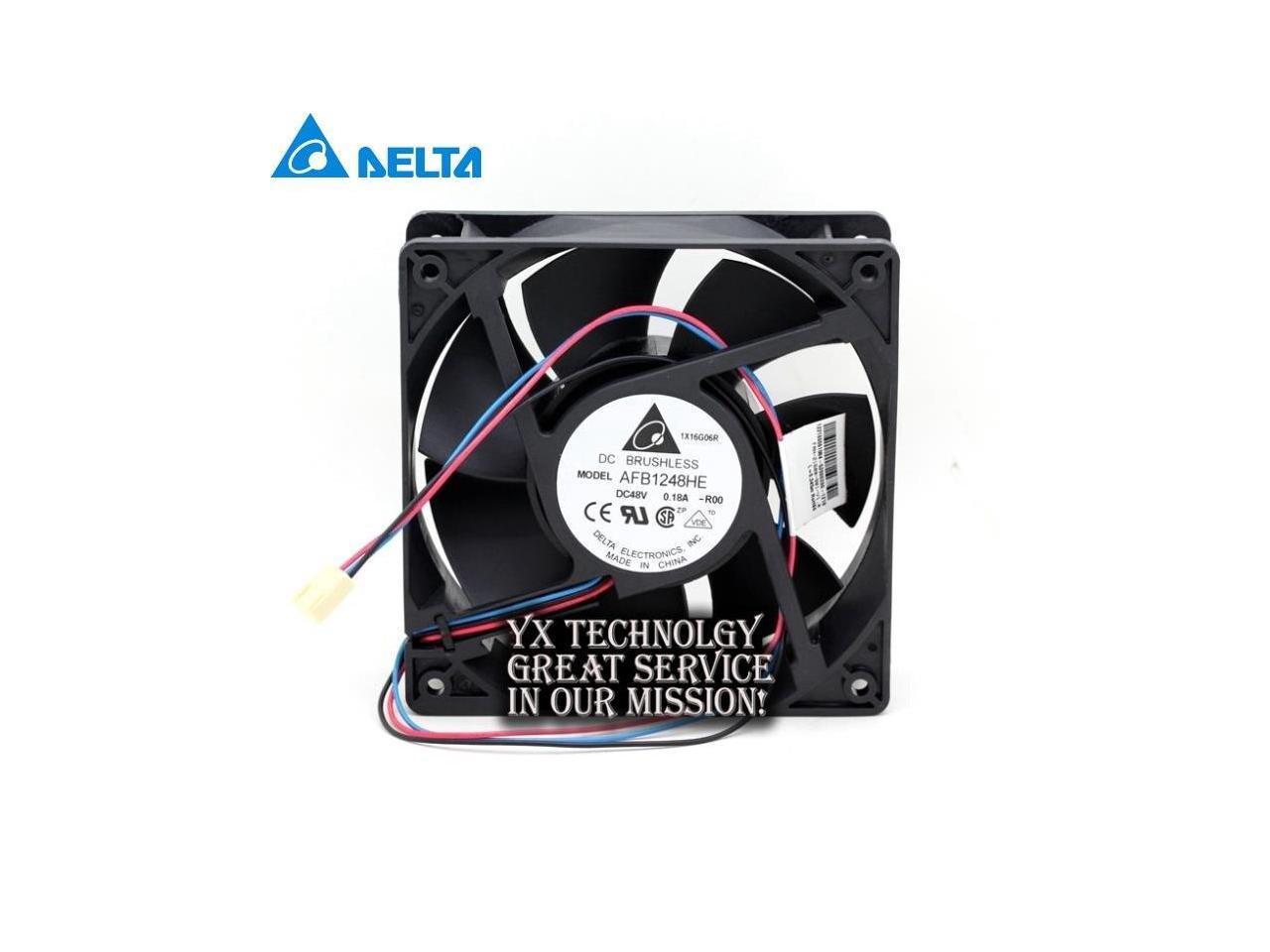 Delta New AFB1248HE-ROO 12038 48V 0.18A 12CM IPC inverter fan for  120*120*38mm - Newegg.com