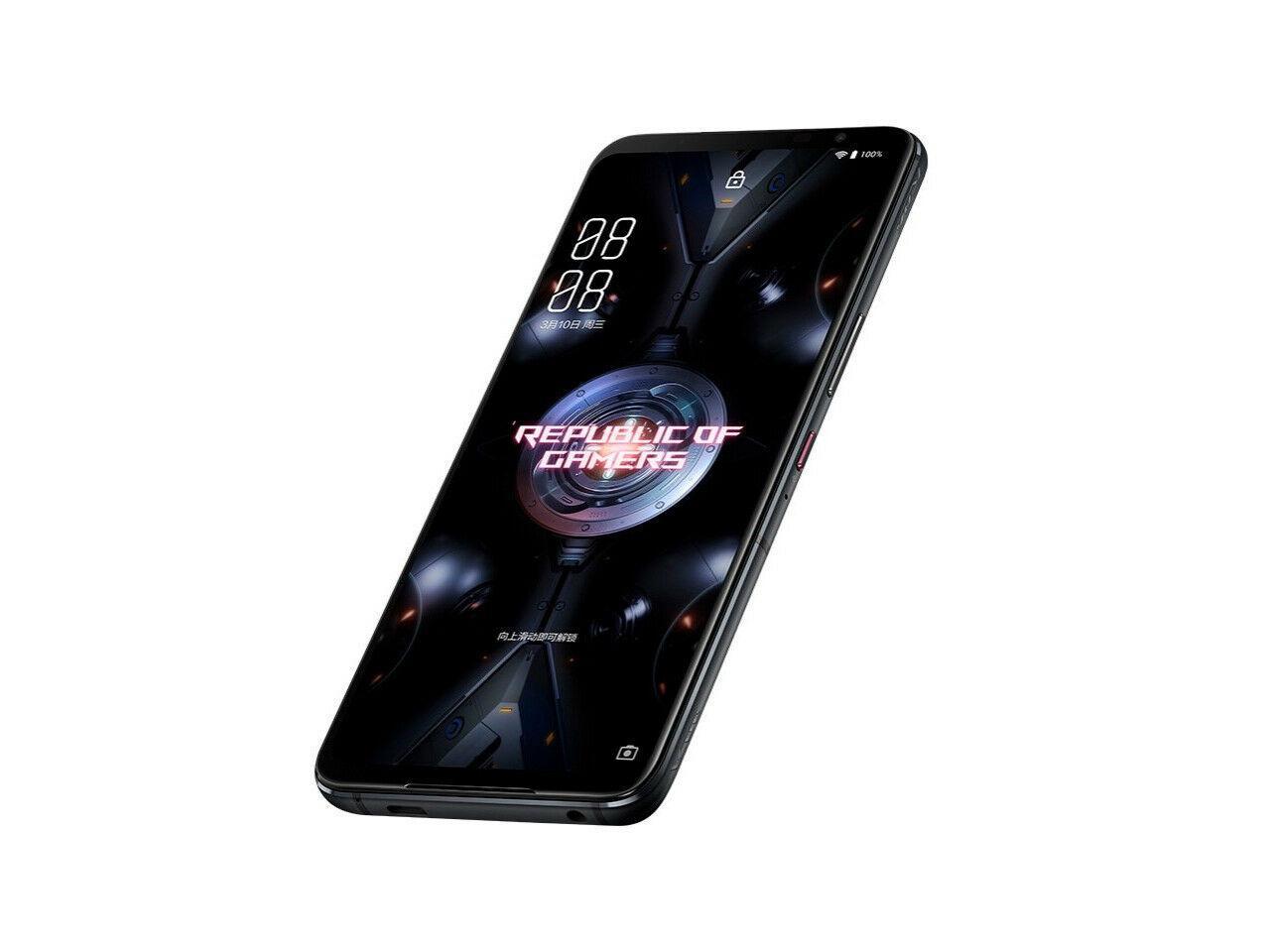 Tencent Version-Original Global Rom Vesion ASUS ROG Phone 5 5G Snapdragon  888 Game Phone RAM 8GB/12GB/16GB ROM 128GB/256GB Dual Sim (GSM Only | No 