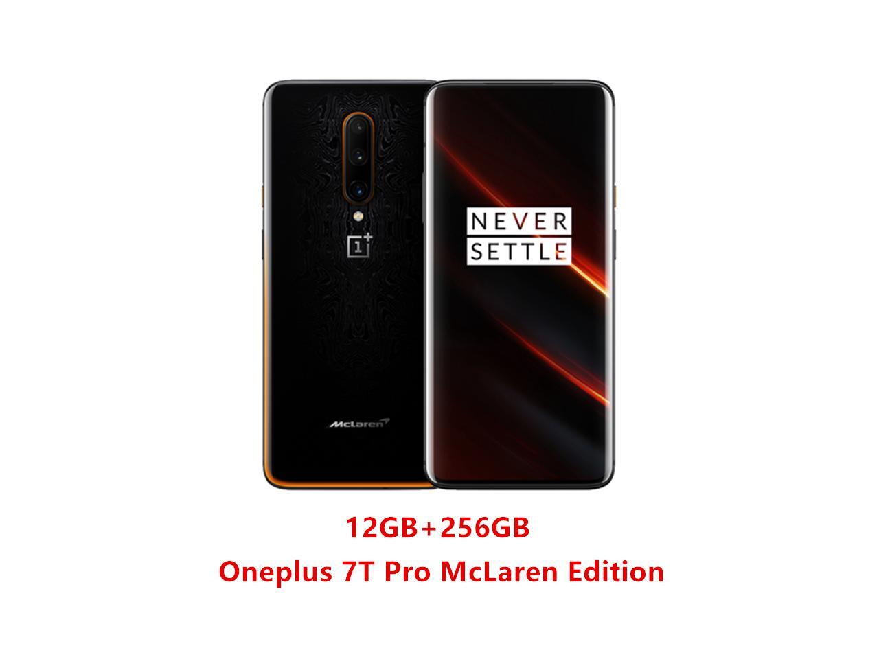 Oneplus 7t Pro Mclaren Edition Snapdragon 855 12gb 256gb 6 67 Amoled Screen 90hz Refresh Rate 48mp Triple Cam 4085ma Nfc Global Version Newegg Com