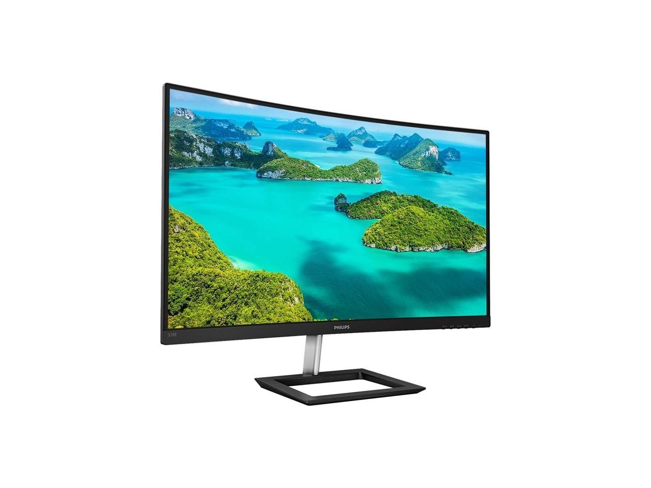 Garbage can answer Harbor Philips 328E1CA 32" 3840x2160 4K UHD 4ms Frameless Curved Monitor -  Newegg.com