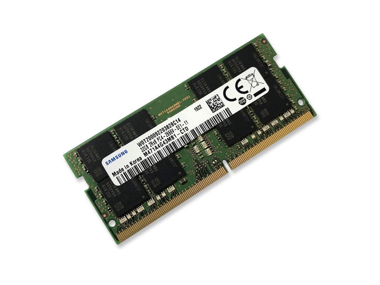 Samsung 32GB (1 x 32GB) DDR4 2666MHz RAM Memory for Laptops - Newegg.com