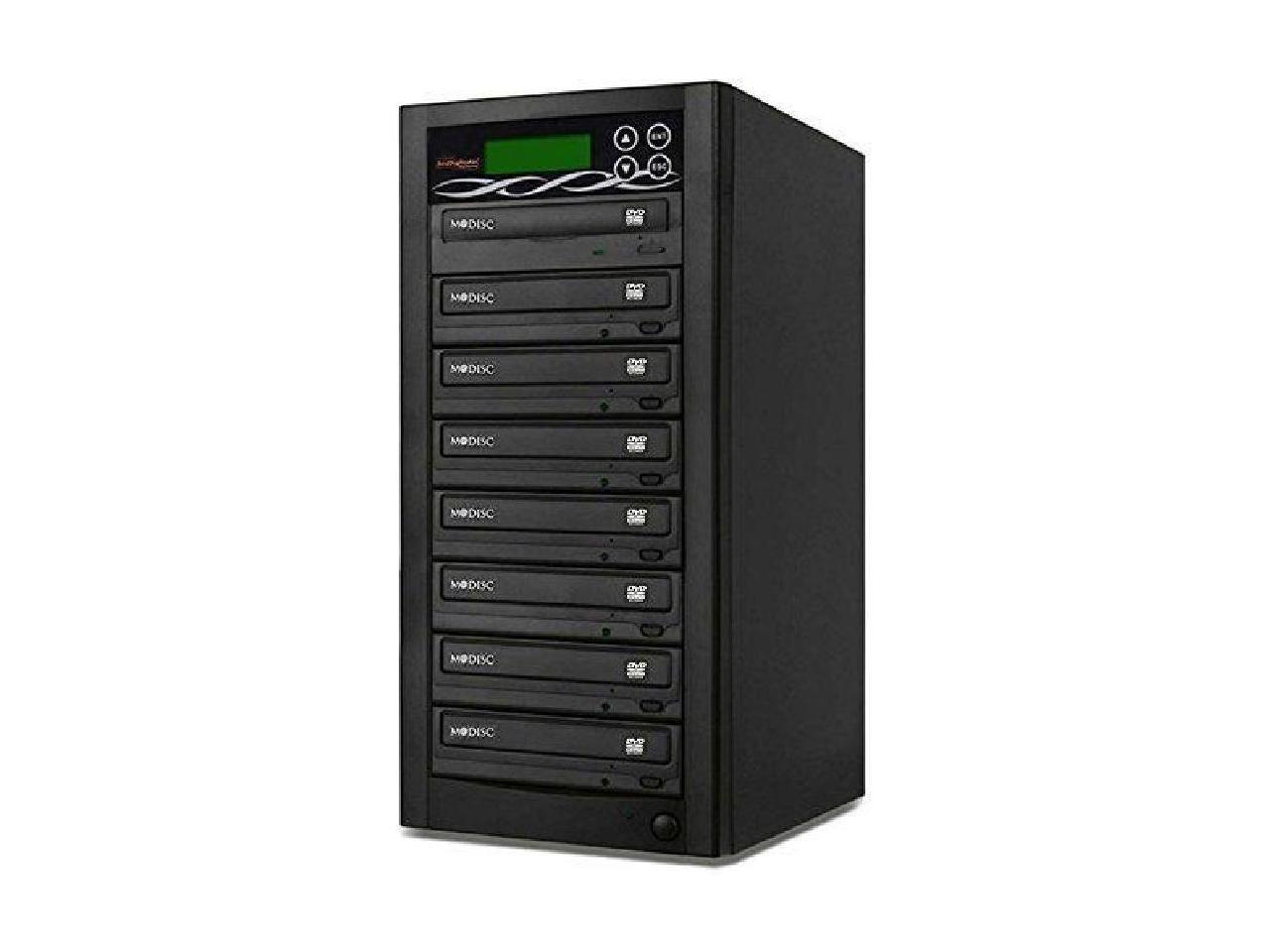 Bestduplicator Bd-Smg-7T 7 Target 24X Sata Dvd Duplicator With Built-In Samsung Burner (1 To 7) (609132540066)