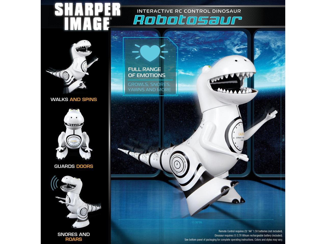 sharper image interactive rc robotosaur dinosaur