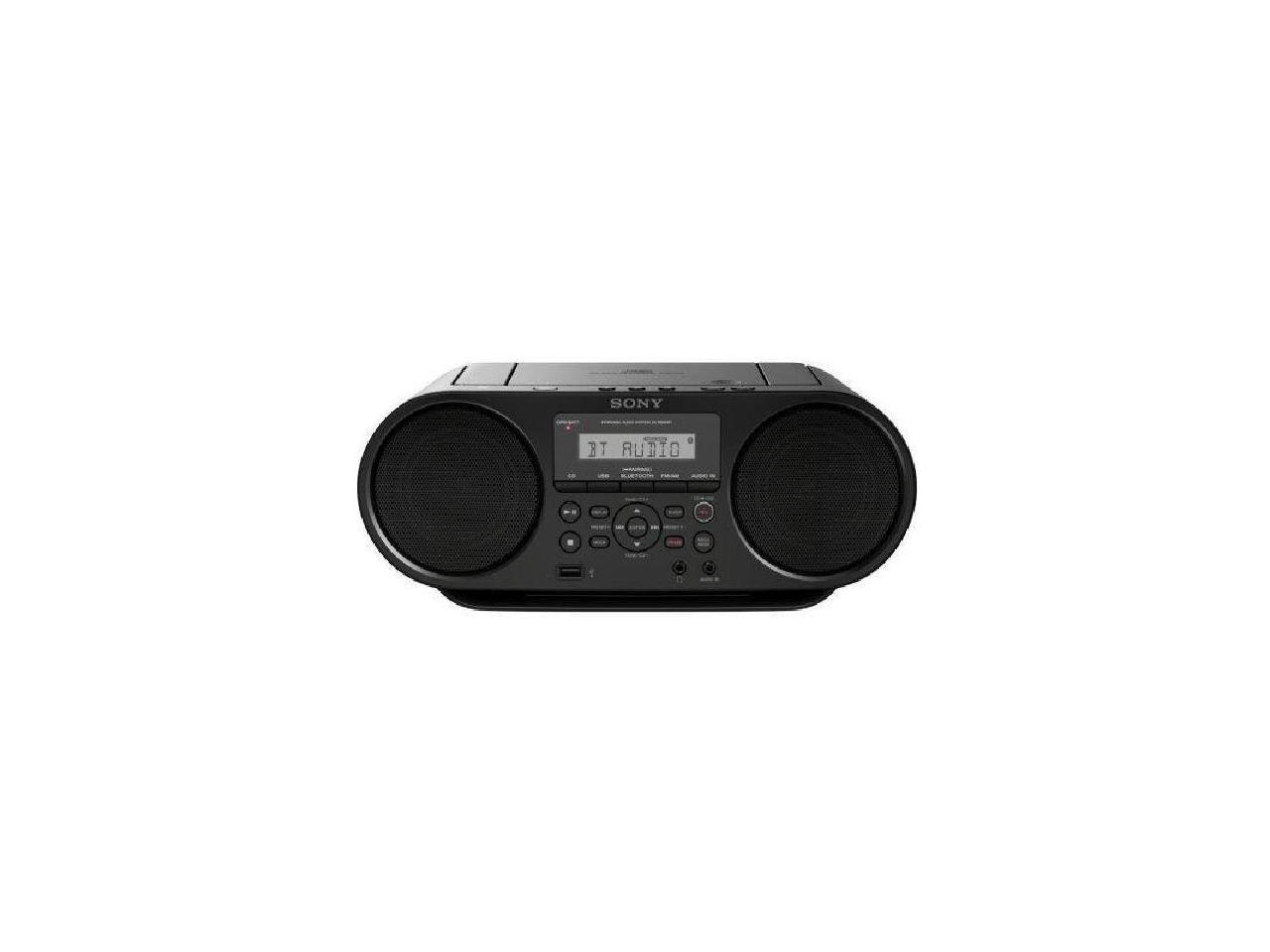 Sony Portable Bluetooth Digital Tuner AM/FM Radio Cd Player Mega Bass