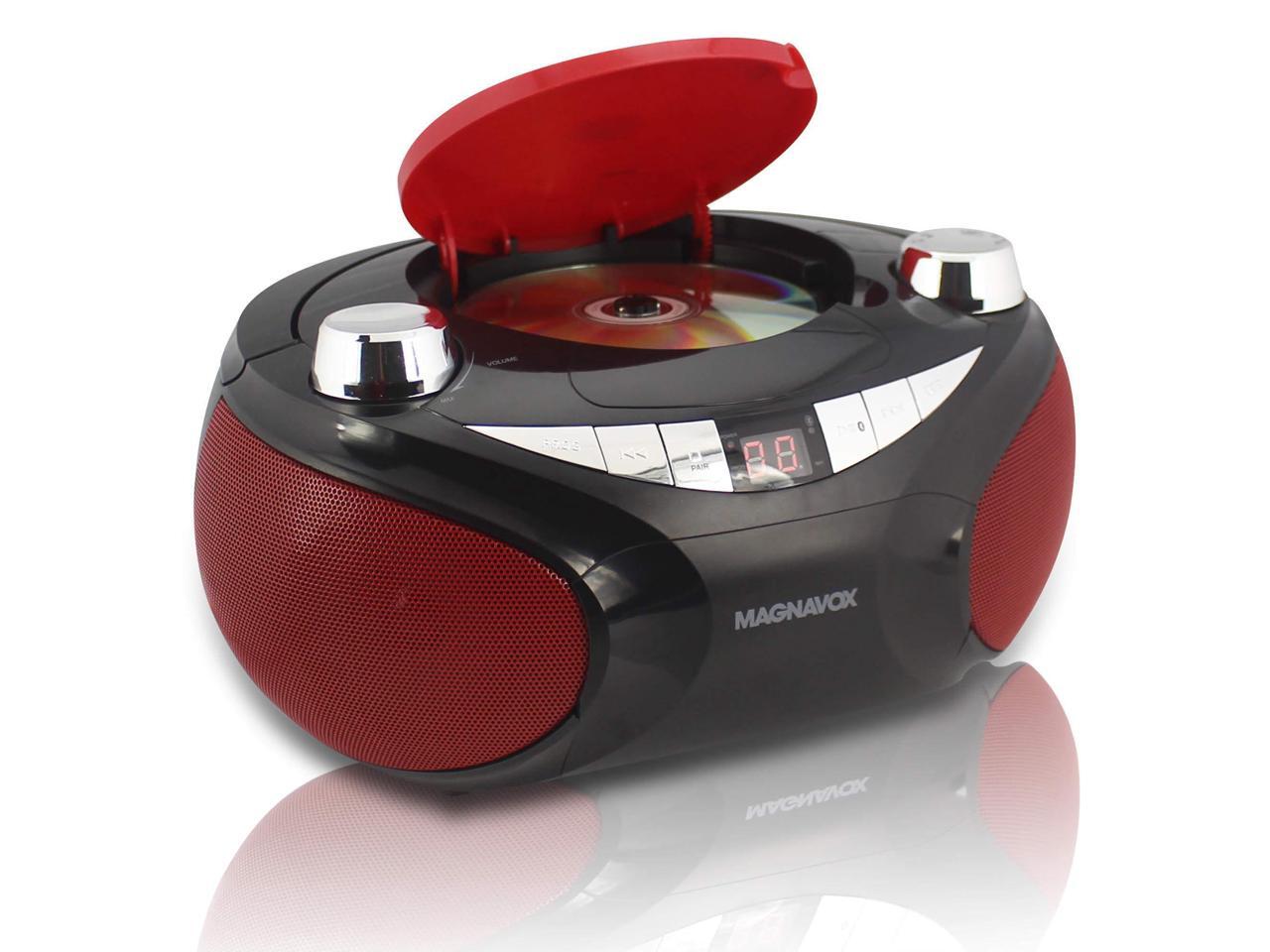 MAGNAVOX CD Boombox with Bluetooth MD6949 - Newegg.com