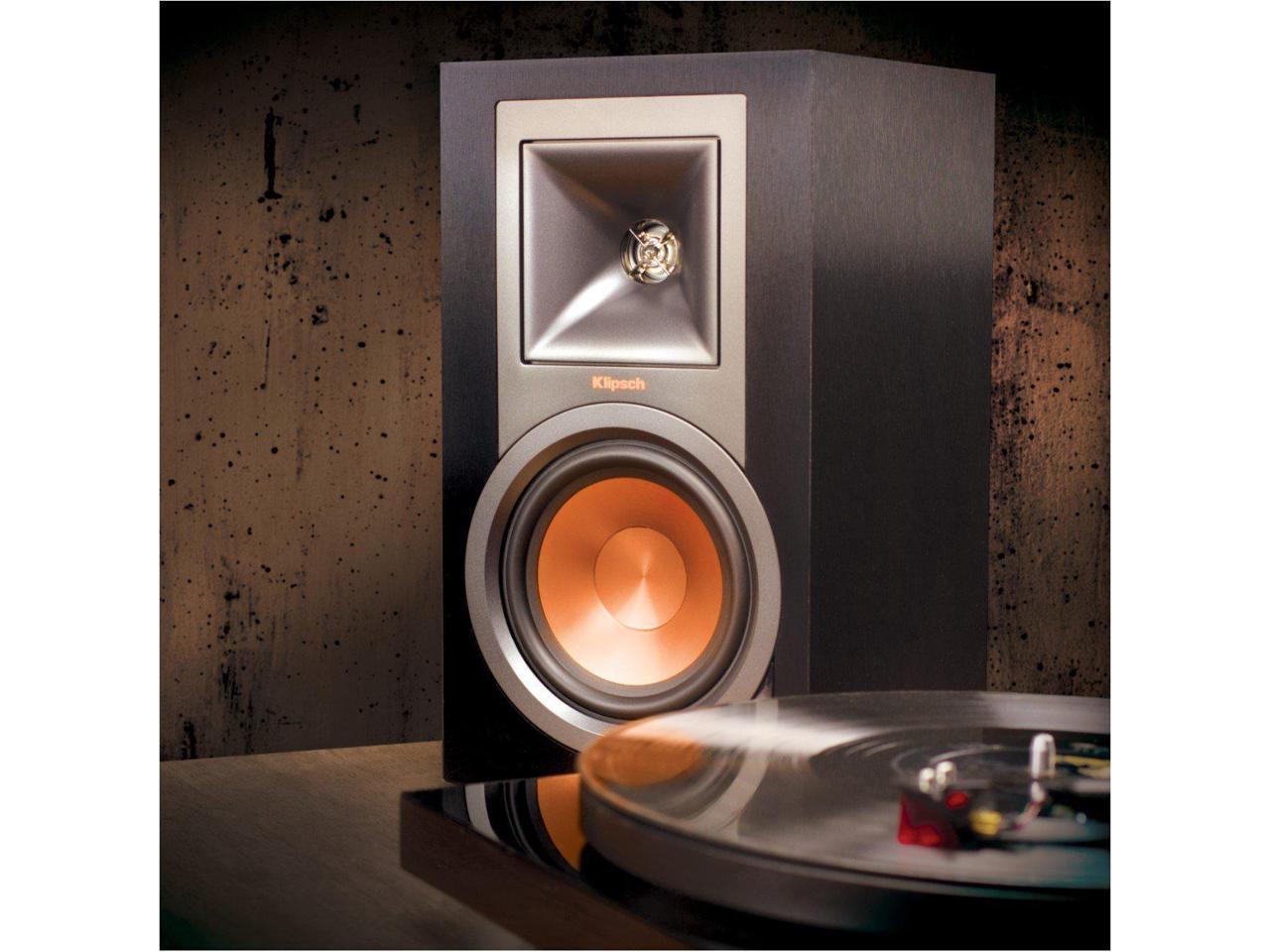 Klipsch R15PM Reference Power Monitor Speaker Pair (Ebony)