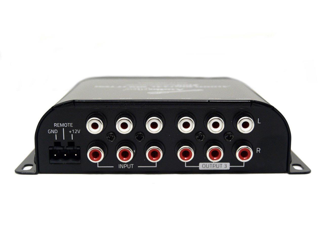 Audiopipe MultiAudio Signal Splitter Amplifier 3 Rca Outputs W/ Built