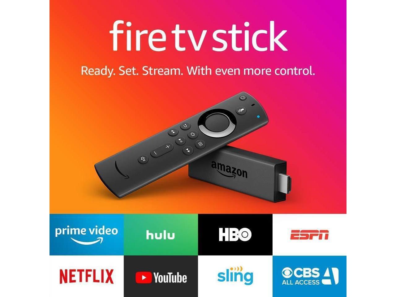 Amazon Fire TV Stick Network Audio/Video Player - Wireless LAN - Dolby ...