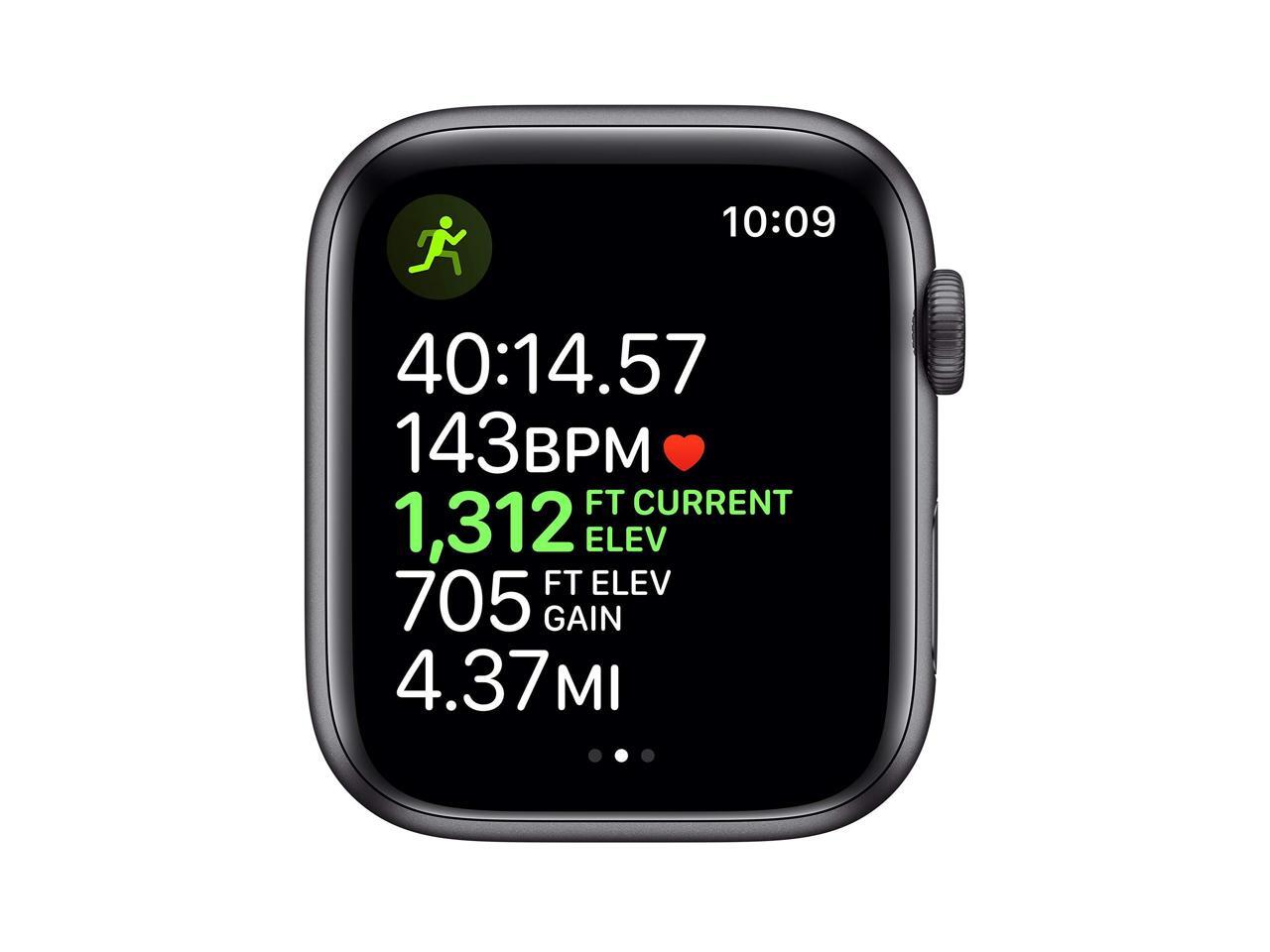 Apple Watch Series 5 (GPS + Cellular, 44mm) - Space Gray Aluminum Case with  Black Sport Band Space Gray Aluminum with Black Sport Band - Newegg.com