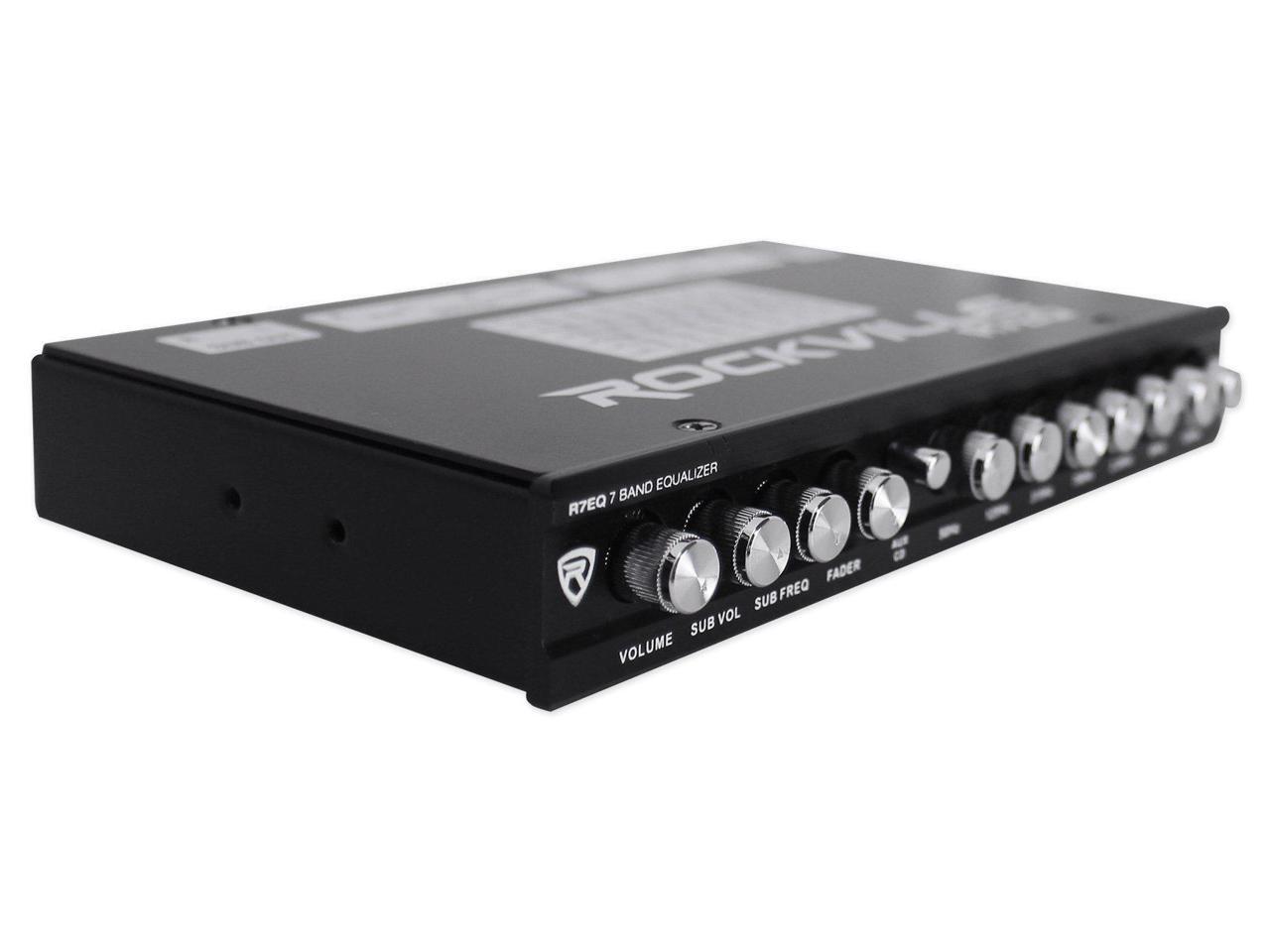 din 7 band car audio equalizer eq 