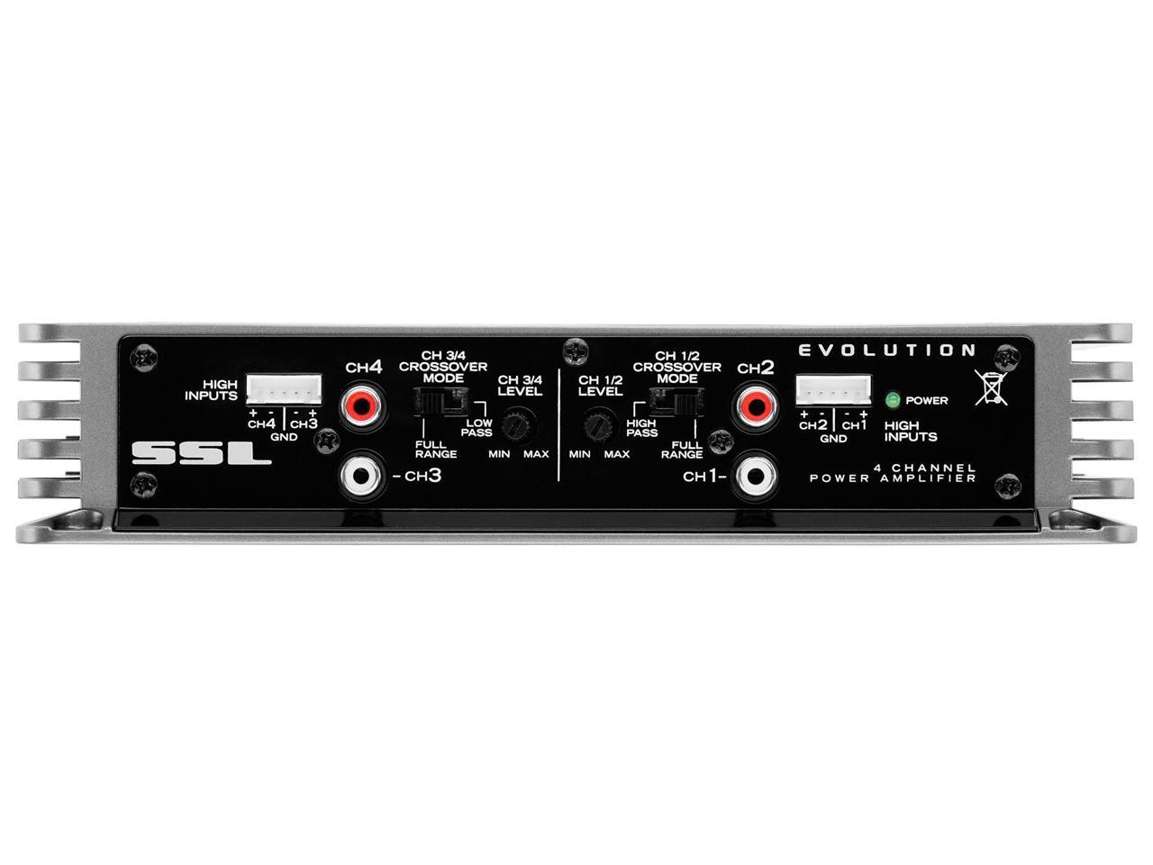 sound storm ev4.400 evolution 400 watt, 4 channel, 2 to 8 ohm stable
