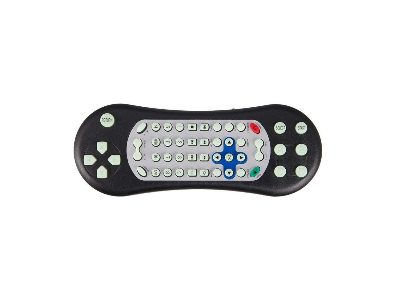 Power Acoustik 7" Headrest Monitor 3 Color Skins Dual Channel Ir 9.25In