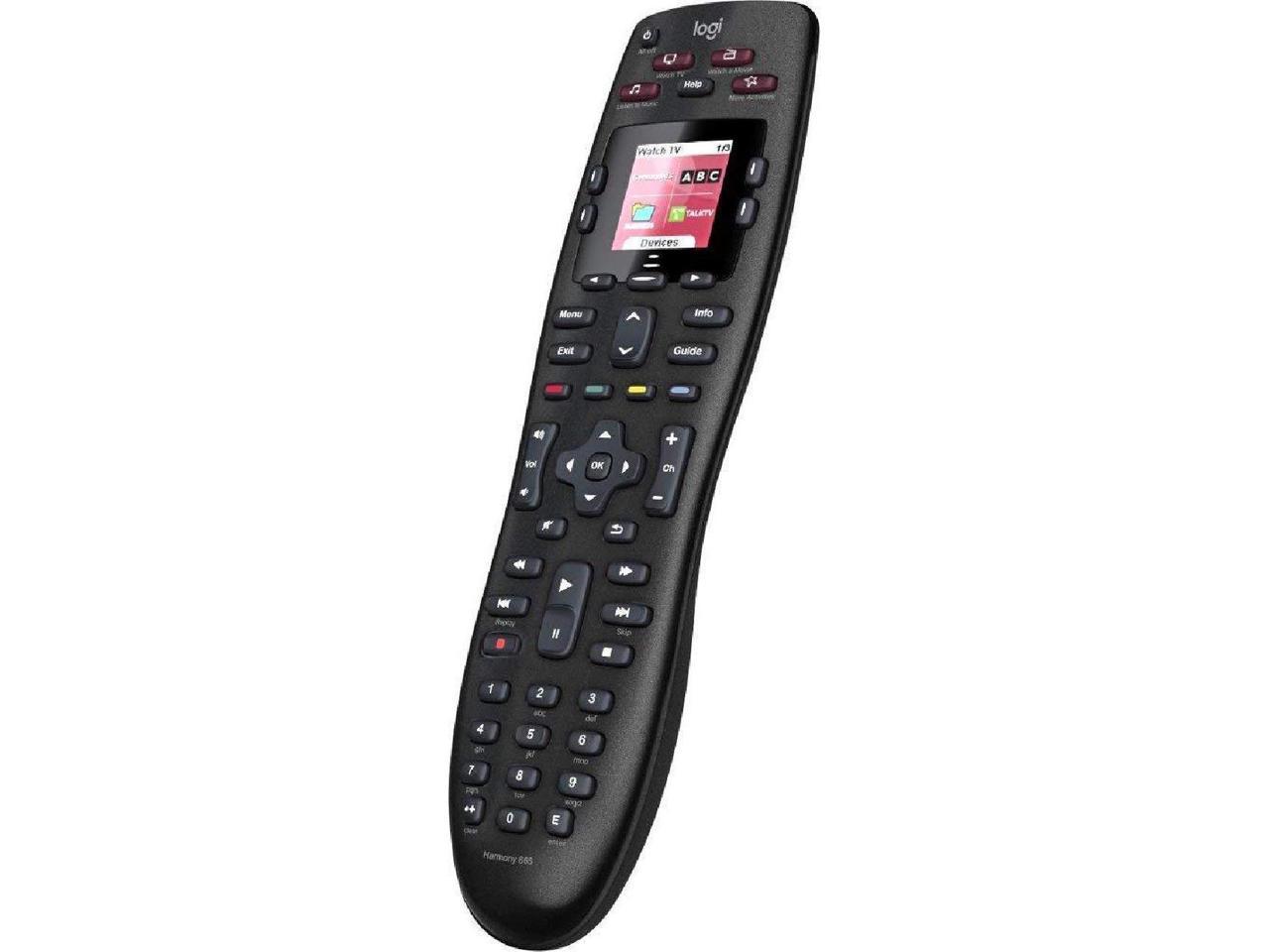 Logitech Harmony 665 Advanced Infrared Universal Remote Control ...