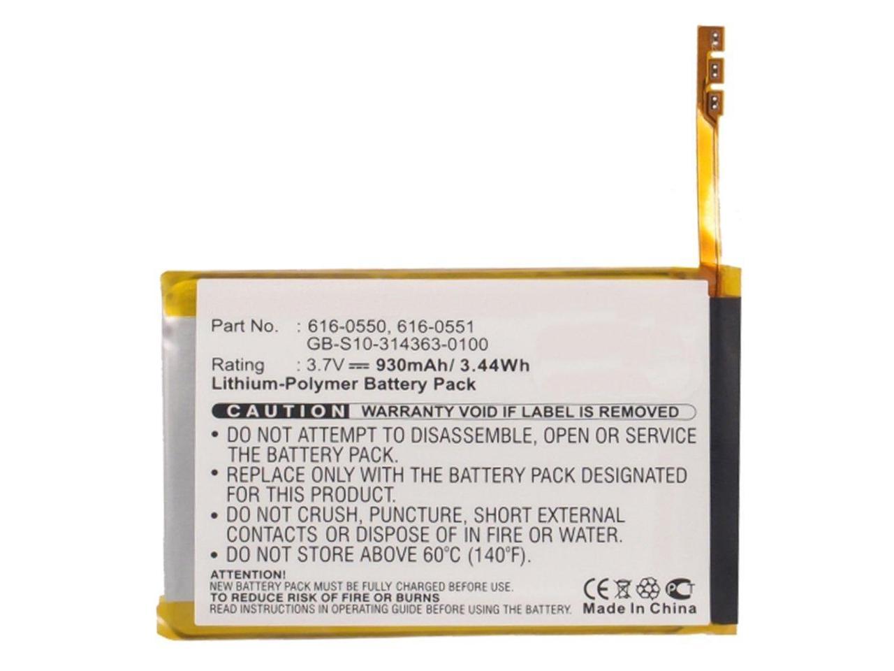 A1367 8GB SWARK Battery 616-0550 64GB with Tools 32GB 16GB 616-0551 Compatible with iPod Touch 4 4th Generation 