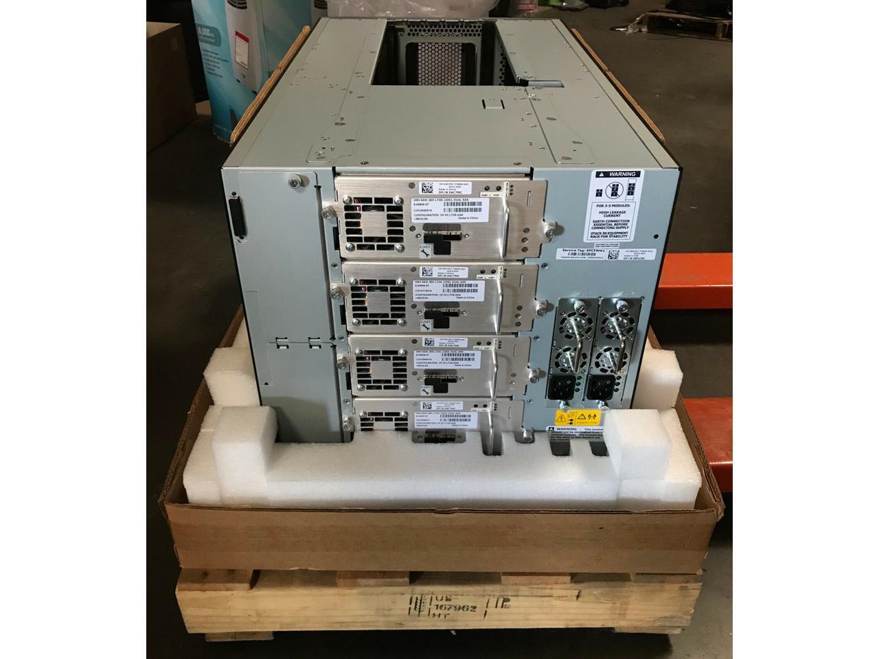 Dell Powervault ML6000 Full Tape Library With 4x Dell 57DHV LTO5 SAS