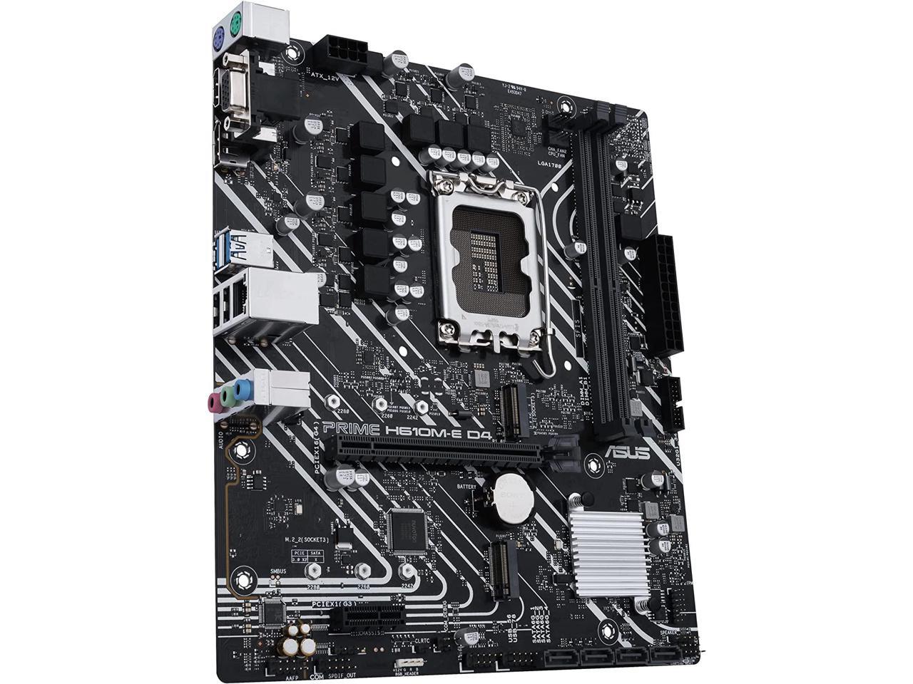 ASRock H370M-HDV Micro ATX Motherboard Intel H370 Chipset Intel LGA ...