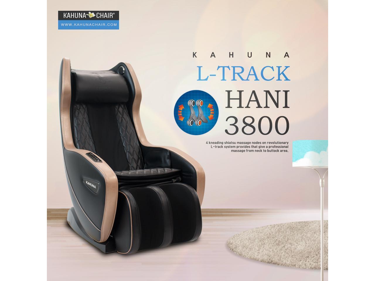 L Track Zero Gravity Compact Kahuna Massage Chair Hani3800 Black Newegg Com