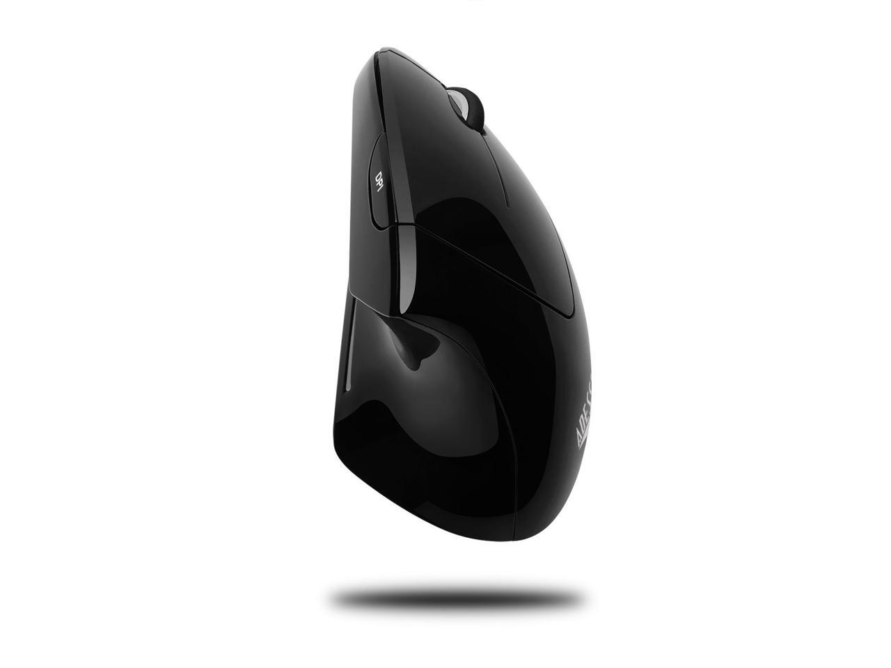 Adesso Imouse E10 Vertical Ergonomic Optical 6 button 2 4 Ghz Rf 