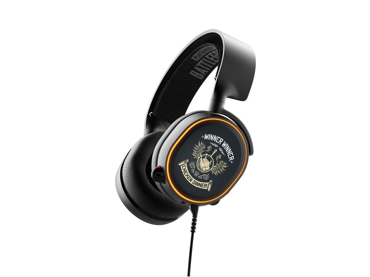 stil Vrijwel patroon SteelSeries Arctis 5 PUBG Limited Edition - RGB Illuminated Gaming Headset  with DTS Headphone:X v2.0 Surround - For PC and PlayStation 4 - Newegg.com