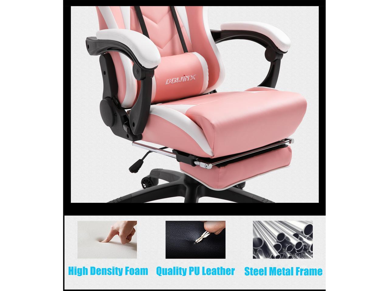Dowinx Gaming Chair Ergonomic Racing Style Recliner with Massage Lumbar ...