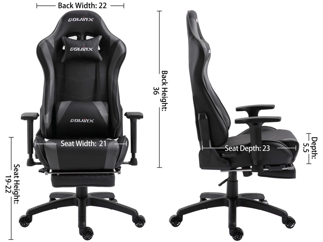 Dowinx Gaming Chair Ergonomic Office Recliner for Computer