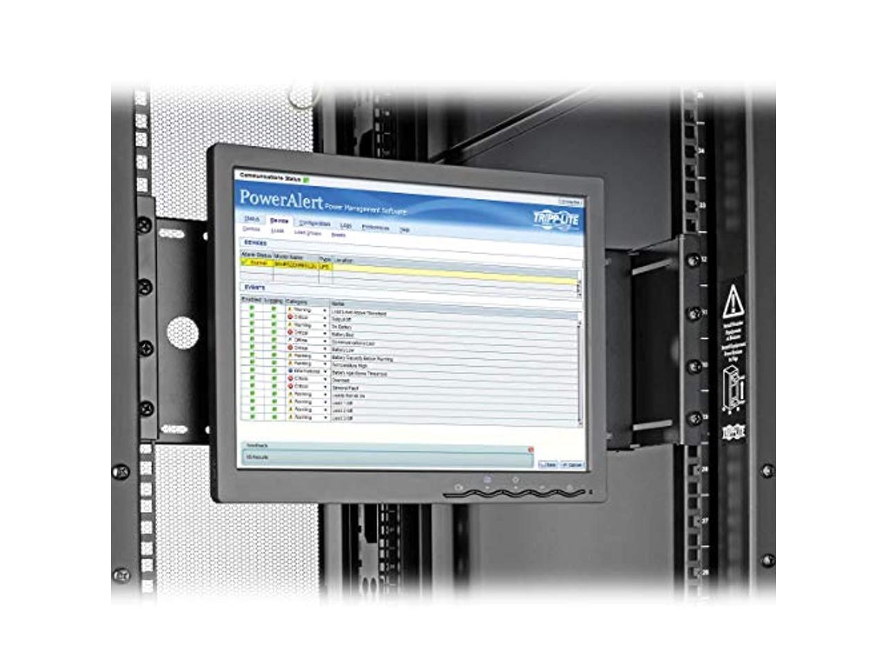 Tripp lite monitor rack mount bracket 4u for lcd monitor up to 17 19