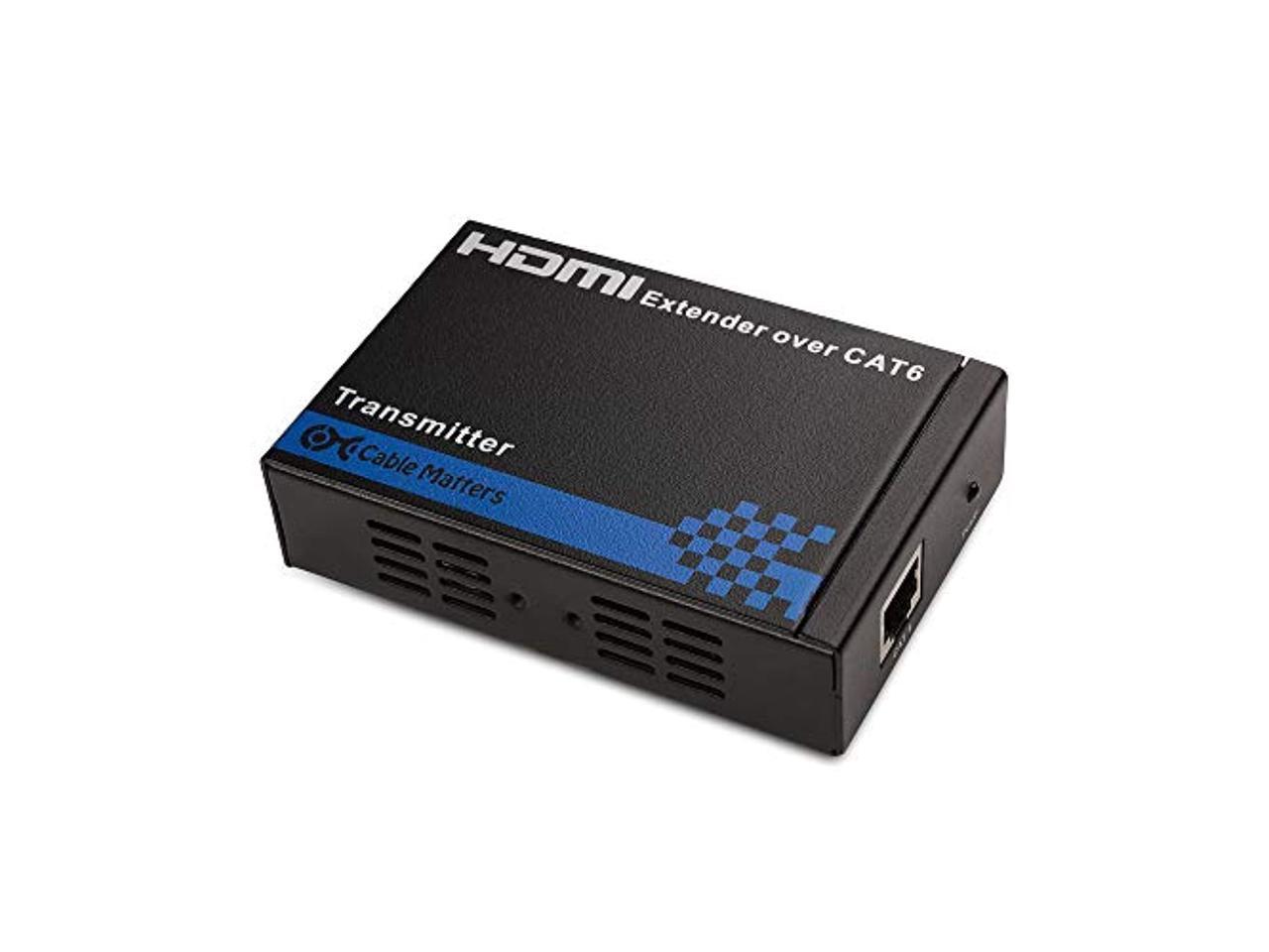 Cable Matters Wall Mount HDMI Extender (HDMI Over Cable) with