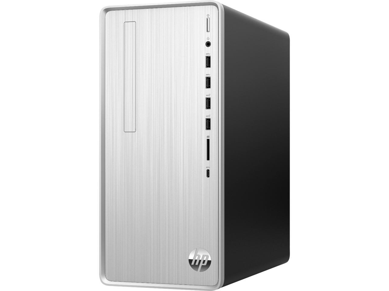 Hp Pavilion Desktop Intel Core I3 8gb Memory 256gb Ssd Natural Silver Tp01 1114 8994