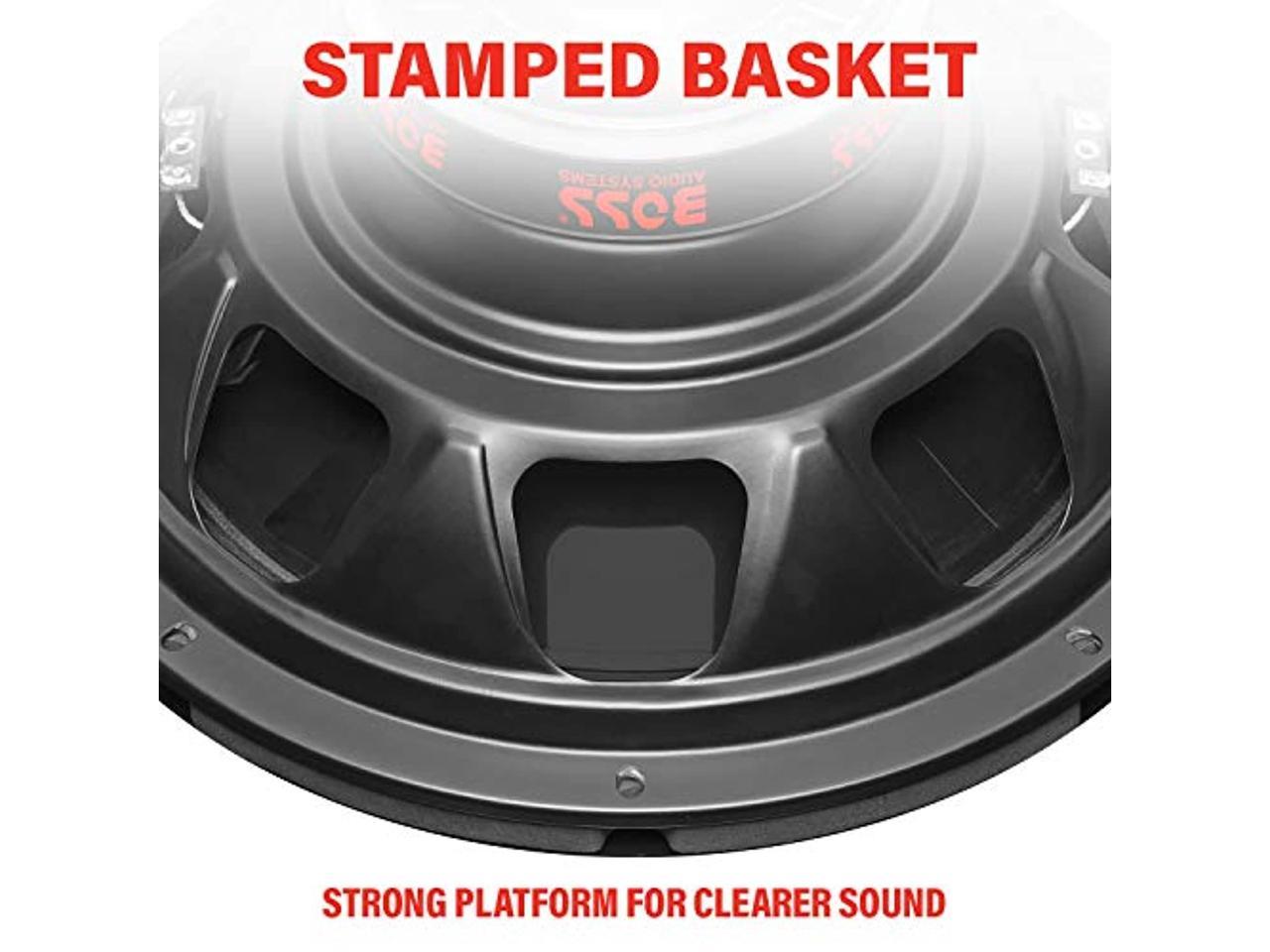 BOSS Audio CXX104DVC Car Subwoofer 10 Inch Sold Individually Dual 4 Ohm Voice Coil 1000 Watts Maximum Power 