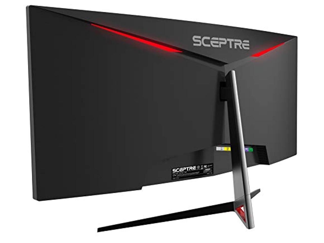 Sceptre 30 inch Curved Gaming Monitor 219 2560x1080 Ultra Wide Ultra Slim HDR400 1ms HDMI