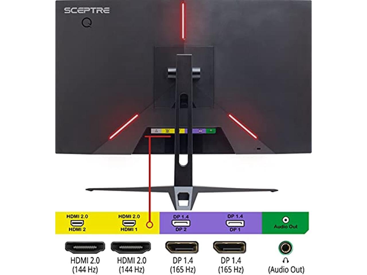 Sceptre IPS 27" QHD 2560 x 1440p LED Monitor DisplayPort HDMI up to