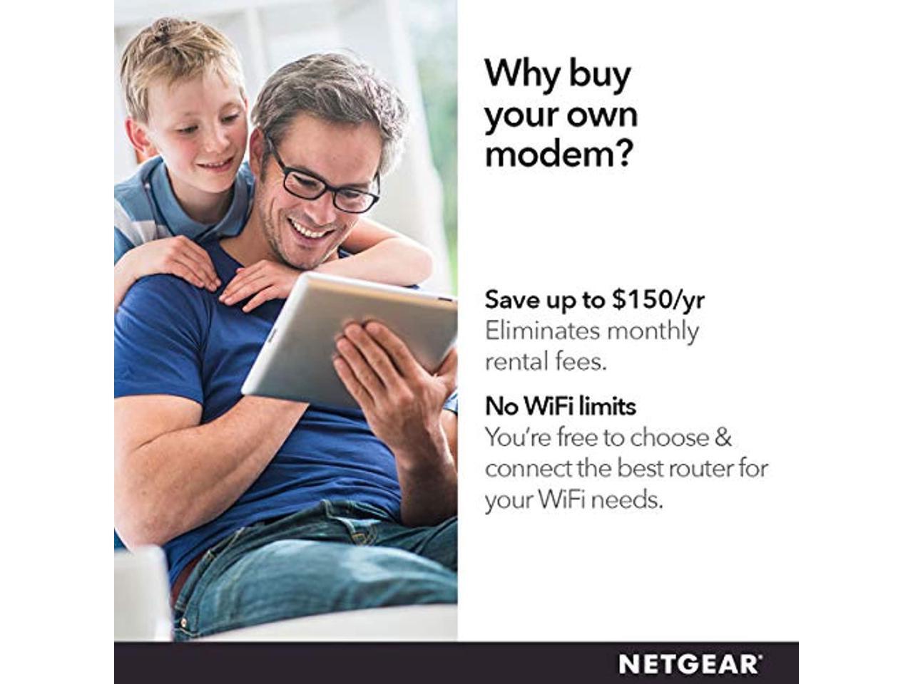 Netgear Cable Modem With Voice Cm500v For Xfinity By Comcast Internet And Voice Supports Cable Plans Up To 300 Mbps 2 Phone Lines Docsis 3 0 Black 16x4 W Voice Cm500v 100 Cm500v 100nas Newegg Com Netgear Cable Modem With Voice Cm500v For Xfinity By Comcast Internet And Voice Supports Cable Plans Up To 300 Mbps 2 Phone Lines Docsis 3 0 Black 16x4 W Voice Cm500v 100 Cm500v 100nas Newegg Com