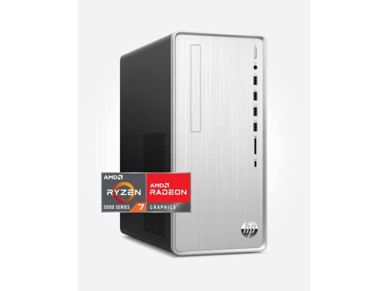 HP Pavilion Desktop PC, AMD Ryzen 7 5700G, 16 GB RAM, 512 GB