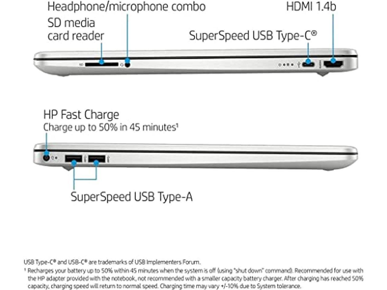 New HP 17 Laptop, 17.3" HD+ LED Display, Intel Core i31115G4, 8GB DDR4
