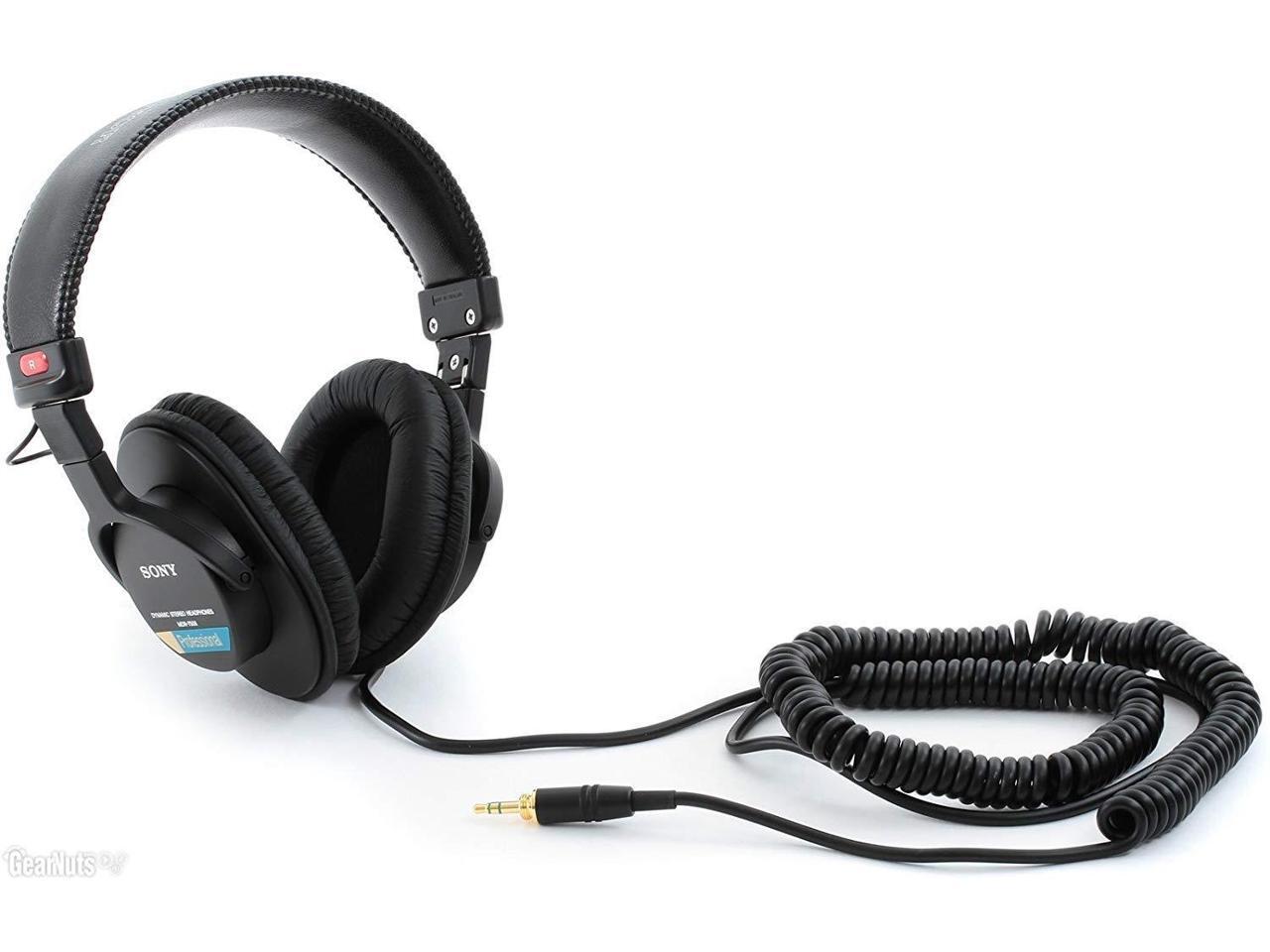 Sony DJ Headphones (4334205465) MDR7506 With Soft Case (Bundle