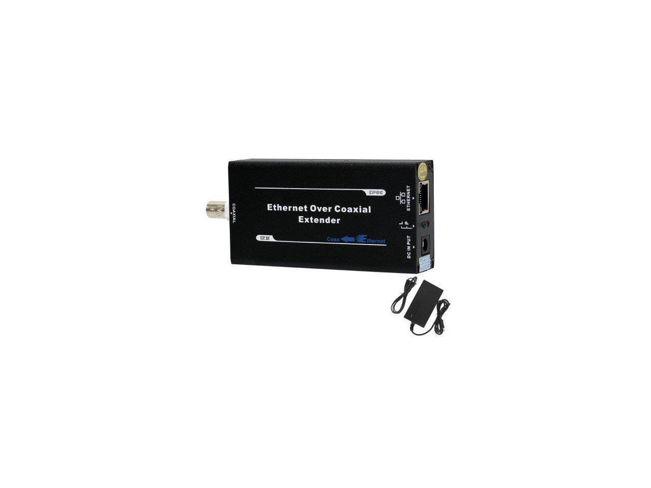 HDView & Power Over Coax Adapter Converter, EoC PoC, BNC