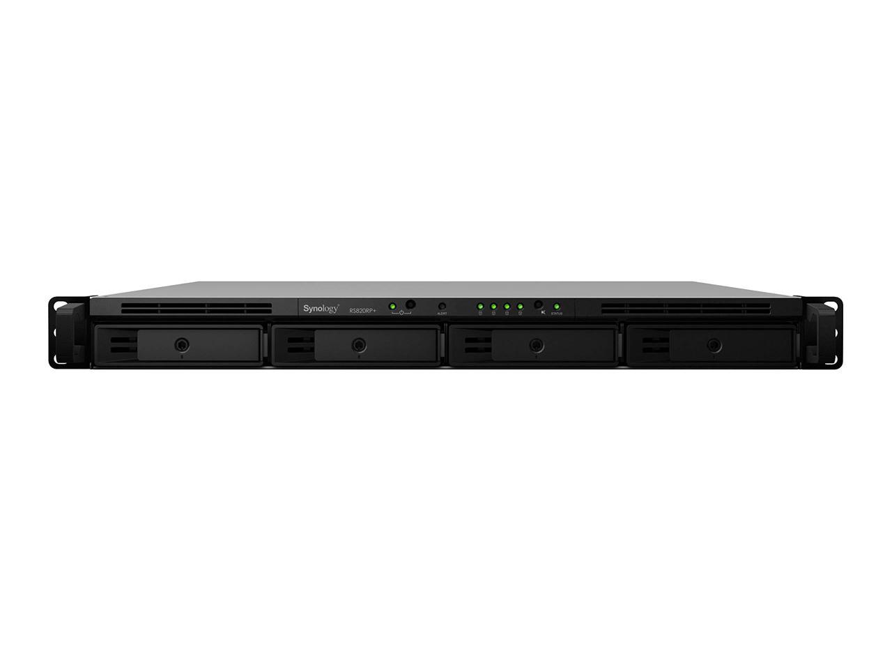 Synology RS820RP RackStation High Performance 1U Rackmount NAS Newegg Ca