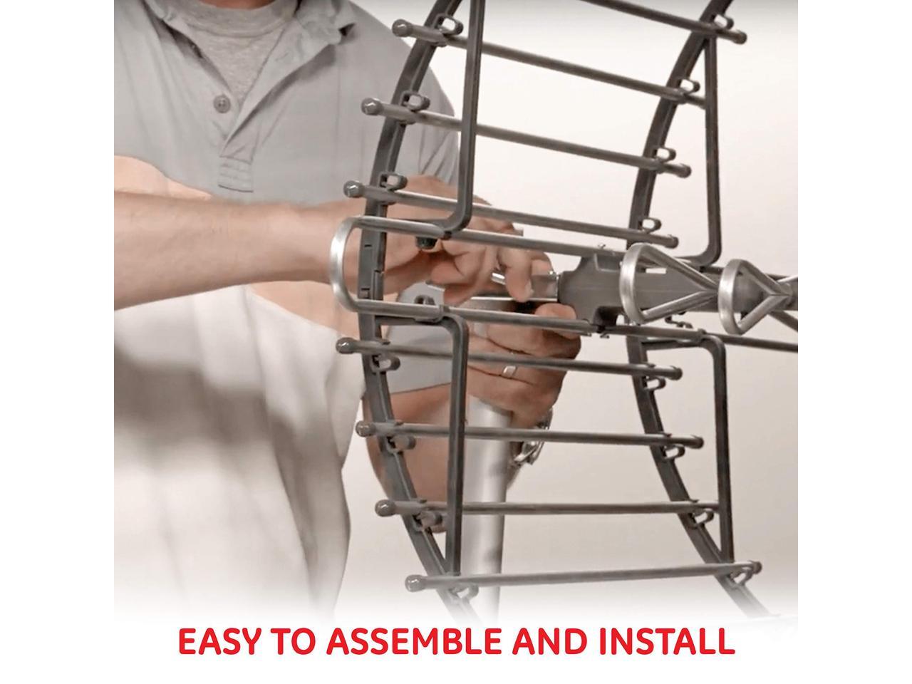 GE 33692 Pro Attic-Mount Passive Indoor Antenna - Newegg.com