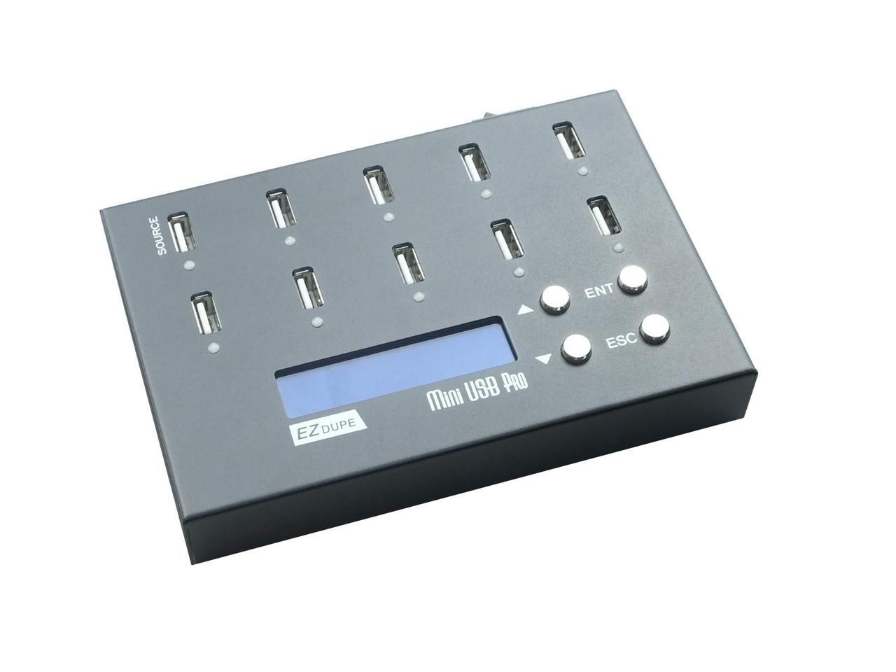 EZ DUPE 1 to 9 Mini USB Pro Duplicator Standalone USB Flash Drive and