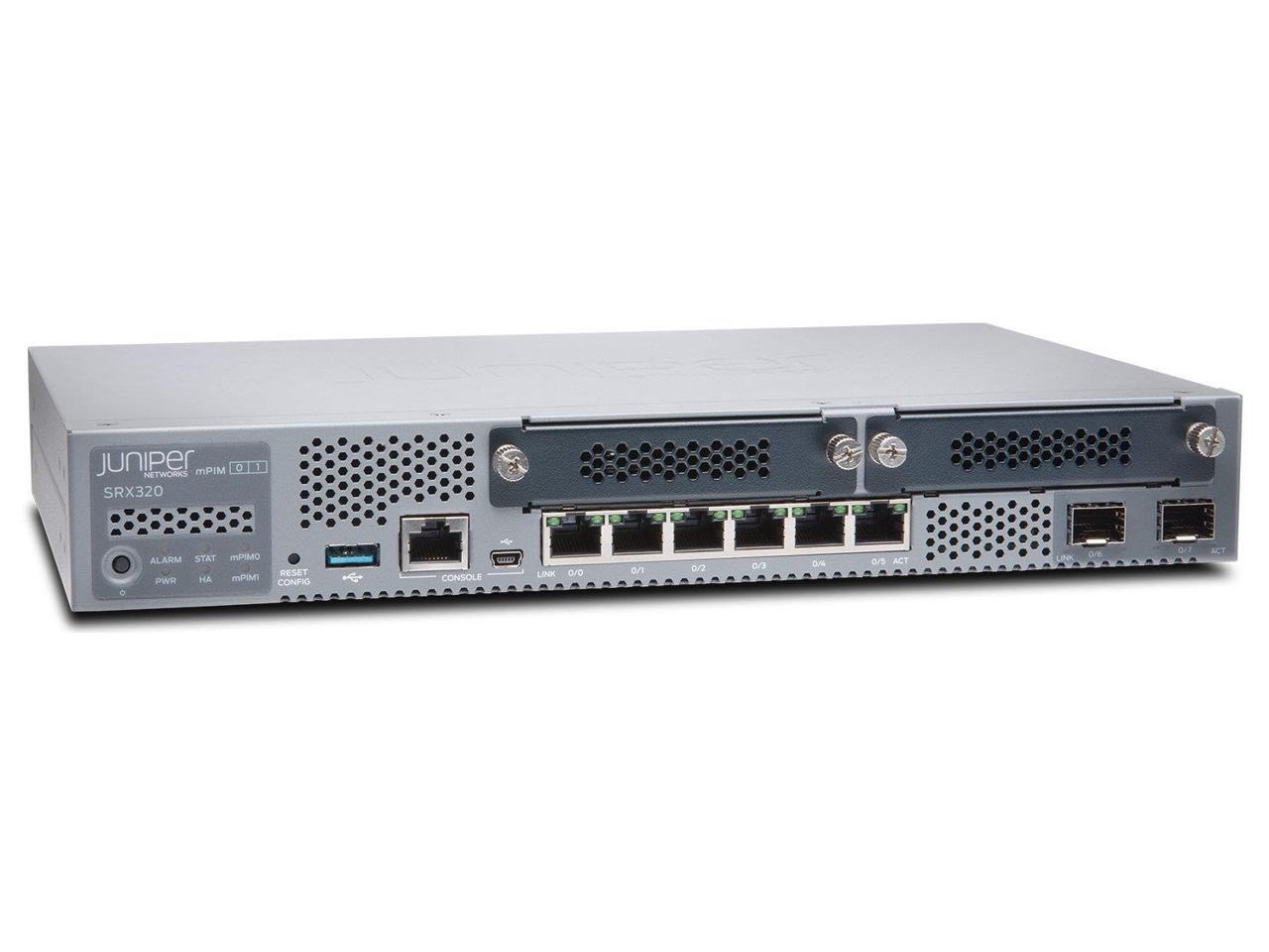 Juniper Networks SRX320 Juniper SRX320 Router 6 Ports PoE Ports