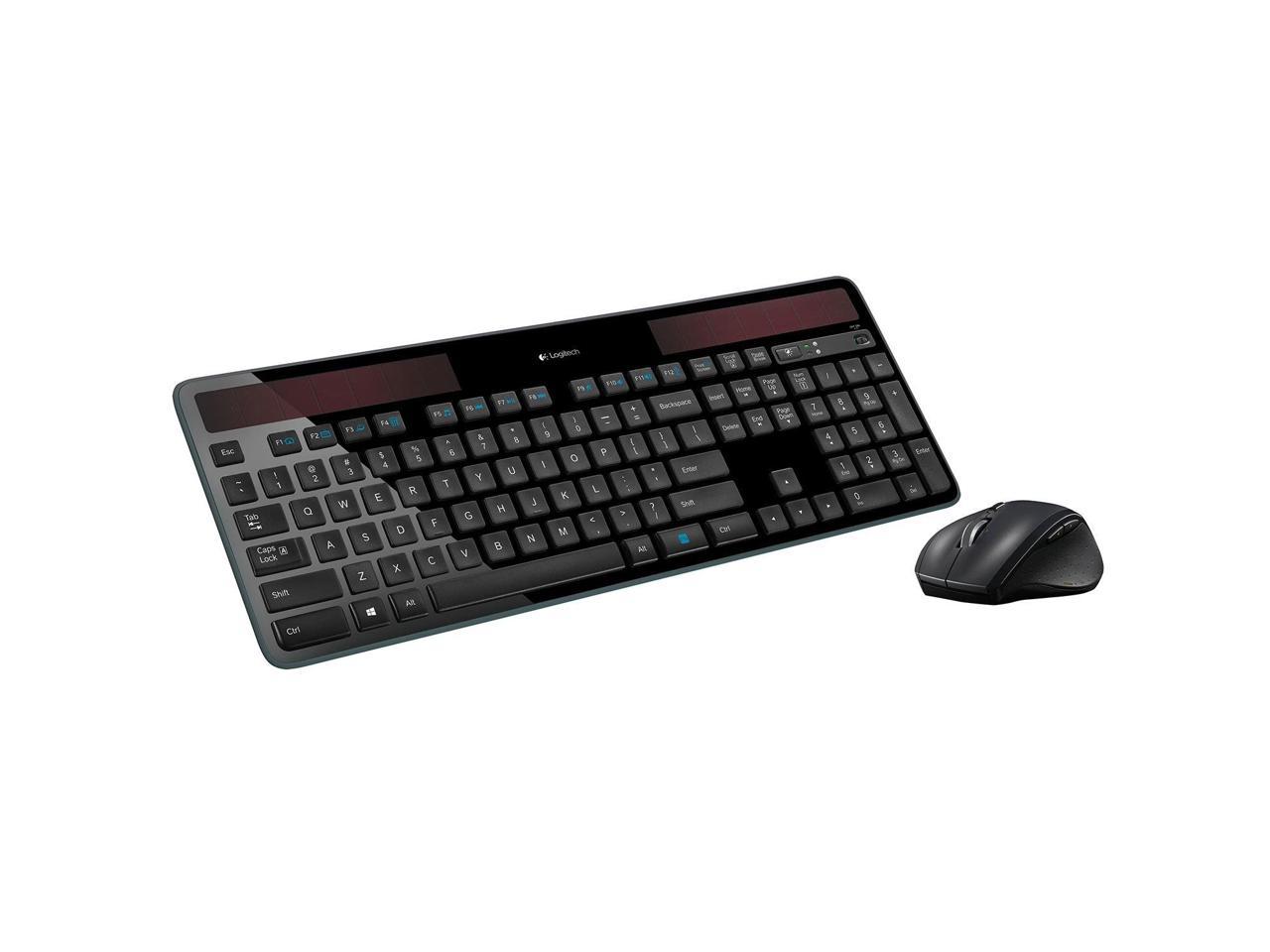 solar powered keyboard mouse combo