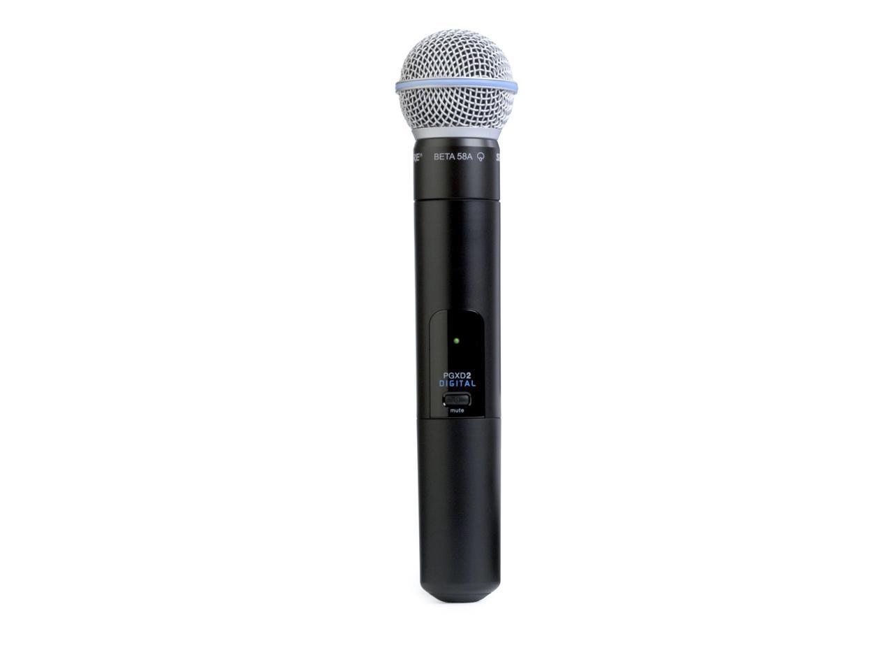 Shure PGXD24/BETA58-X8 Handheld Wireless Microphone Mic System - Newegg.com