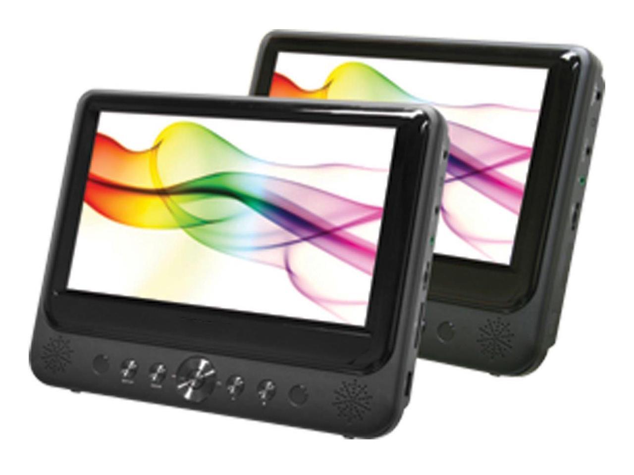 Sylvania SDVD9805 9" DualScreen Portable DVD Player