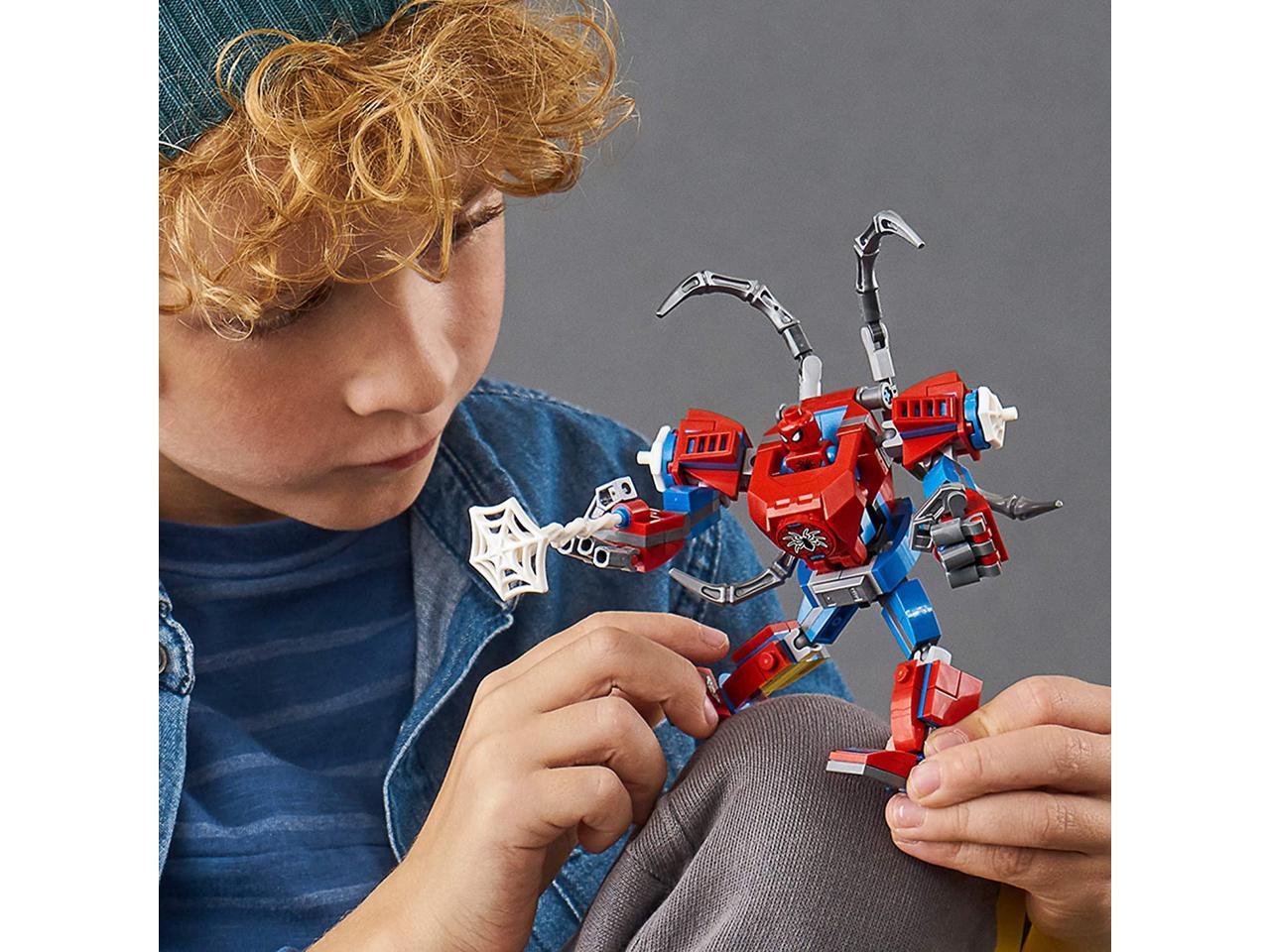 lego spiderman mech 76146