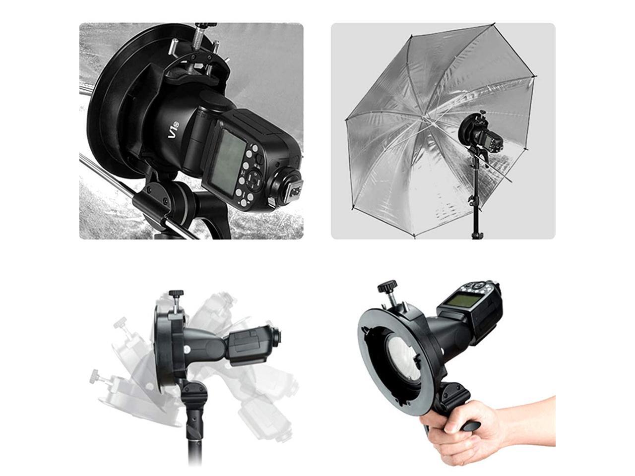 Godox S2 SType Bracket Bowens Mount Compatible with Godox V1 AD200Pro