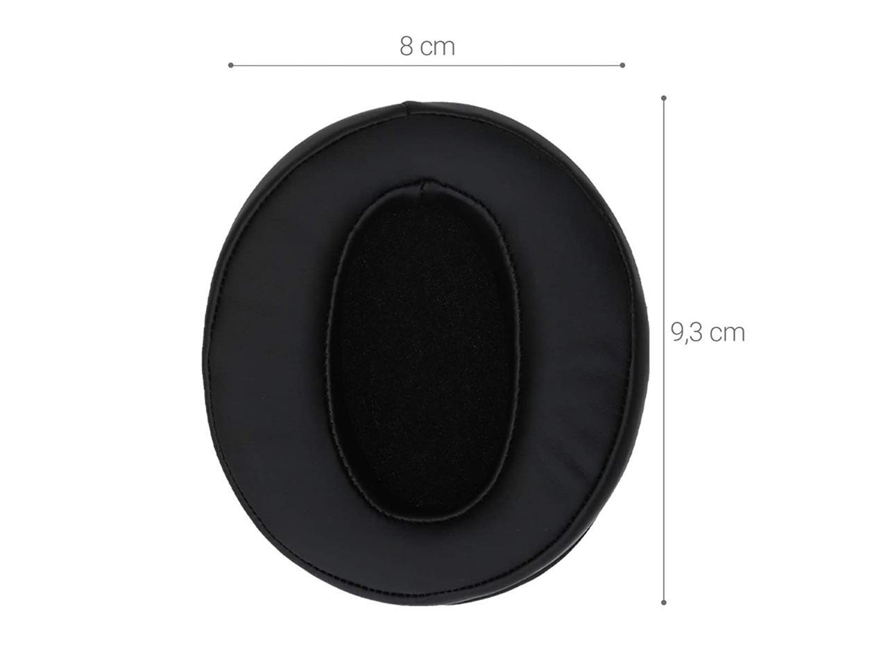 kwmobile 2X Earpads Compatible with Sennheiser HD 450BT PU Leather Replacement Ear Pads for