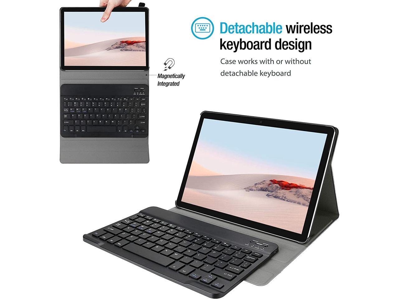 ProCase Keyboard Case for Surface Go 2 2020 / Surface Go 2018, Slim PU