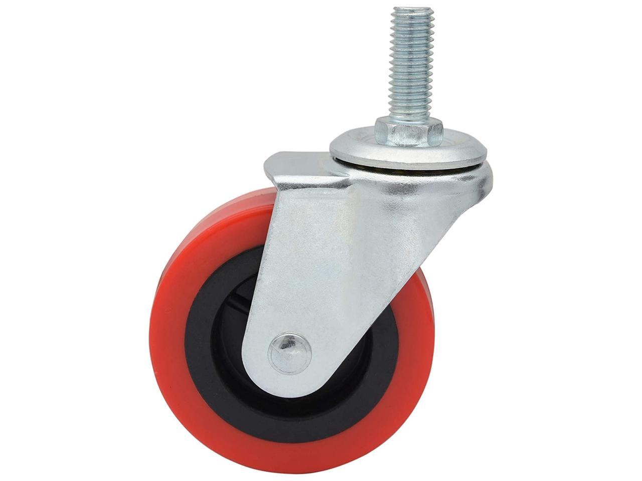 6 Pack Creeper Wheels 2.5 Inch Heavy Duty Swivel Caster Wheel Creeper