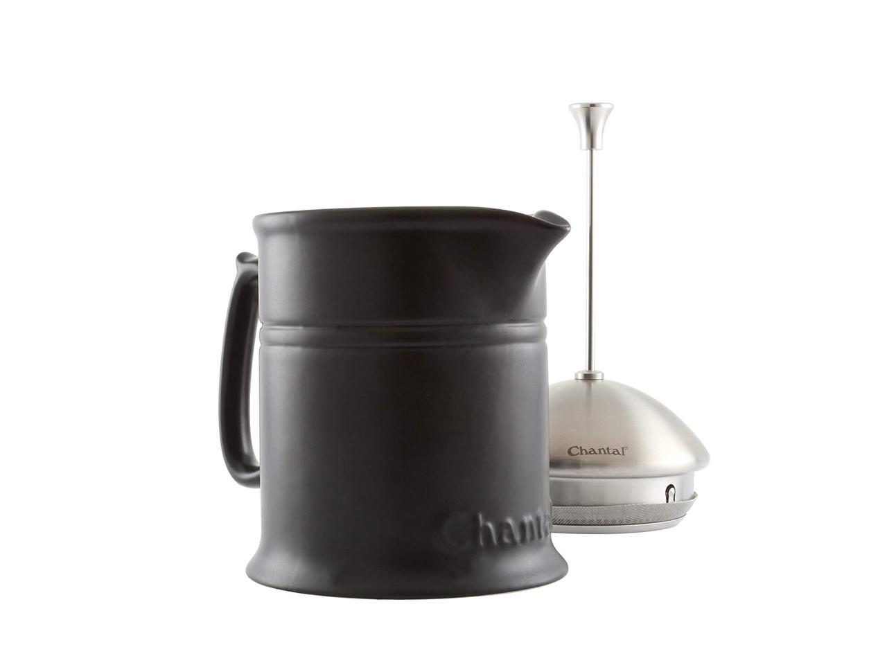 Chantal 92FP16 KM Ceramic French Press with Stainless Steel Plunger
