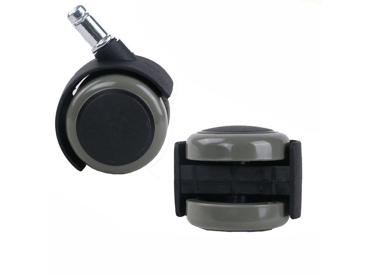 Copapa 5PCS 2 Inch 11mm Universal Standard Size Roller Office Chair Replacement Wheels, Floor